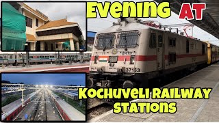 KOCHUVELI Railway Station 🚉  Rizwan Lenses [upl. by Oicafinob]