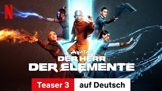 Avatar – Der Herr der Elemente Staffel 1 Teaser 3  Trailer auf Deutsch  Netflix [upl. by Yawnoc56]