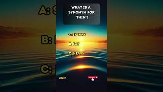 Synonym Trivia Quiz  How well can you do synonyms quiz trivia shortsfeeed quiztime gk fyp [upl. by Caprice]