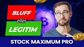 Stock Maximum Pro Recension 2024 Stock Maximum Pro BLUFF🥵 Bästa kryptohandelsplattform avslöjad😱 [upl. by Akirdnas]