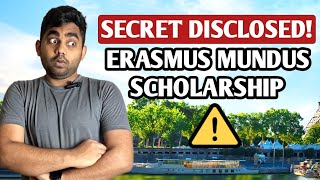 SECRET to win Erasmus Mundus Scholarship [upl. by Beatrix]