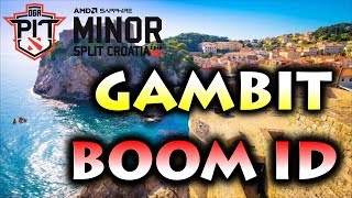 PERTANDINGAN PERTAMA BOOM LANGSUNG NGAMUK  BOOM ID VS GAMBIT  AMD SAPPHIRE DOTA PIT MINOR 2019 [upl. by Donia]