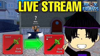 🔴LIVE︱ ill upgrade EVERY item in Blox fruits🤯 [upl. by Shanleigh965]