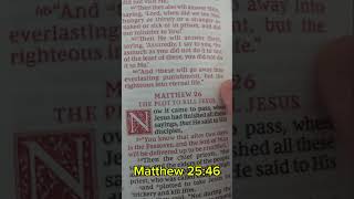 Matthew 2546 fyp fypシ゚viral short shorts christian bible bibleverse biblestudy [upl. by Divadnhoj]