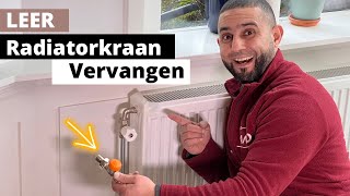 Leer Radiatorkraan vervangen om tot 20 minder gasverbruik hebt [upl. by Cooke687]