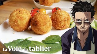 Croquettes au fromage 🧀  Korokke  La voie du tablier [upl. by Aikan925]