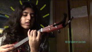 Meteor shower by cavetown  uke cover  girlwiduke [upl. by Eimia]