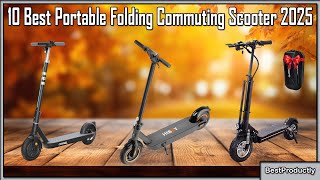 Best Portable Folding Commuting Scooter 2025  budget electric scooter [upl. by Florenza]