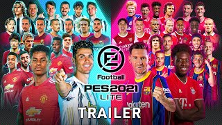 eFootball PES 2021 LITE  Launch Trailer [upl. by Kletter]