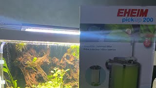 EHEIM pick up 200 aquarium filter UNBOXING  review [upl. by Reema]