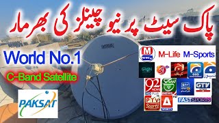 Paksat 38e new latest channels update  New channels added on Paksat today update [upl. by Dnomasor]