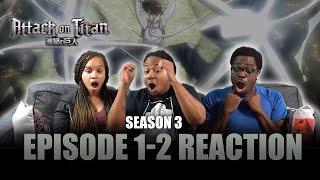 KENNYYYYYY  Attack on Titan S3 Ep 12 Reaction [upl. by Enelec207]