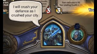 Hearthstone the Lich King Death Knight secret interaction and voice lines [upl. by Akkire362]