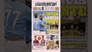 Prime Pagine Quotidiani Sportivi di Oggi  lunedì 16 settembre 2024 [upl. by Ettennad]