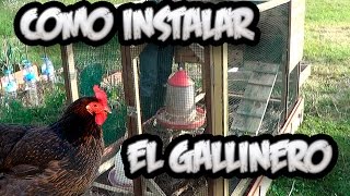 Como Instalar El Gallinero En El Huerto  La Huertina De Toni [upl. by Cavallaro]