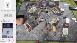 Malifaux Test Stream  Neverborn vs Outcasts  50SS  GG4 [upl. by Rabkin]