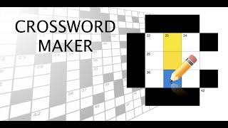 Make Your Own Crossword Puzzle [upl. by Roland]