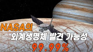 NASA의 외계생명체 발견 가능성 99 NASA는 목성의 얼음위성 유로파 외계생명체가 있을 것으로 확신  2030년 유로파에 도착하는 유로파 클리퍼 외계세계로의 여행 [upl. by Nocaj]