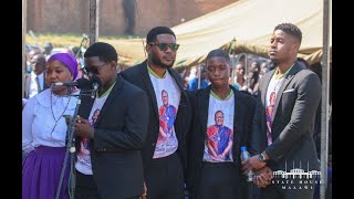 Johnny Banda Son of Late Musician Lucius Banda Delivers Moving Tribute in Speech and Song  Funeral [upl. by Ycats]