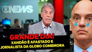 AGORA Xandão é afastado do inquérito do golpe e jornalista da Globo comemora [upl. by Caron]