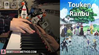 Touken Ranbu Hanamaru OP  花丸  刀剣乱舞 Piano Cover by Amosdoll [upl. by Larimor]