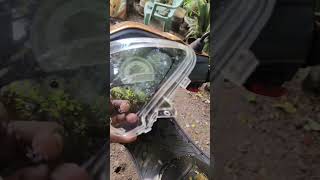 Tvs wego meter glass change  bottom piece damage SK BIKES [upl. by Aanas]