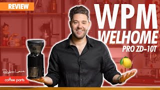 WPM Welhome Pro ZD10T Filter Coffee Grinder  Review [upl. by Aseeram491]