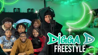 AMERICAN BROTHERS REACT TO UK DRILL RAPPER The Digga D Freestyle PROD By ITCHY [upl. by Llevert]