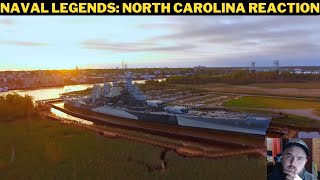 Naval Legends North Carolina Reaction [upl. by Ihcehcu354]