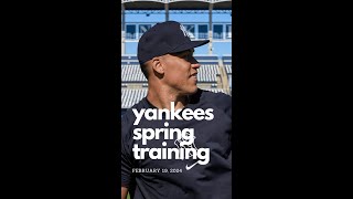 Yankees Spring Training  February 19 2024 [upl. by Rafaelle]