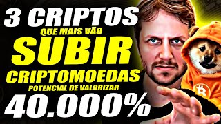 🚀40000 3 CRIPTOMOEDAS QUE MAIS VÃO SUBIR EM 2024 E 2025 NESSA BULL DAS CRIPTOMOEDAS AUGUSTO BACKES [upl. by Ekusuy]