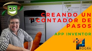 Curso de app inventor ¡Crea un contador de pasos Podómetro Cuenta tus próximos 1000 pasos [upl. by Luanni]