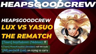 The Hardest Lux Mid Carry Game Ive ever Had Vs a Yasuo leagueoflegends gaming Can I Carry This [upl. by Reste738]