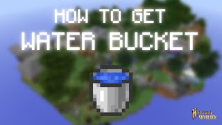 Hypixel Skyblock Stranded How To Get Water [upl. by Nilrev498]