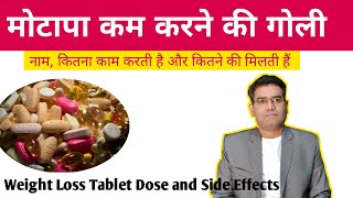 वजन कम करने की गोली  Weight Loss Tablet in India [upl. by Alliber88]