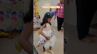 Celebrating frndz Birthday Bash🎉aniha youtubeshorts party dance kids decoration shorts [upl. by Shanon]