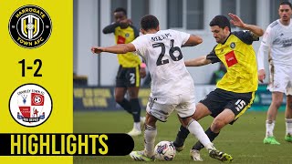 Harrogate Town v Crawley Town highlights [upl. by Melac]