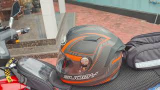 helm suomy sr sport carbon red matte limited edition [upl. by Agosto730]