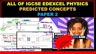 ALL OF IGCSE EDEXCEL PHYSICS PAPER 2 PREDICTED  JAN  MAYJUNE 2024 [upl. by Ahsinar]