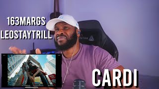 163Margs x LeoStayTrill  Cardi Official Music Video Reaction  LeeToTheVI [upl. by Maxfield]