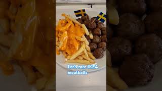 IKEA meatballs are the best ikea [upl. by Odlawso724]