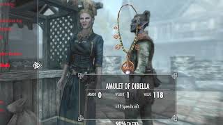 Skyrim  How To Level Up Speech Easily 25 Loop [upl. by Geoffry]