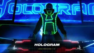 Hologram Entrance AEW Collision July272024 [upl. by Xilef]