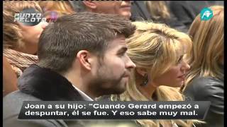 Gerard Piqué emocionado con Shakira en la presentación del libro de Joan Pique [upl. by Nitsoj]