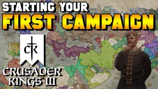 Starting Your First Campaign in Crusader Kings 3 Beginners Guide [upl. by Ogeid]