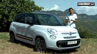 FIAT 500L  Prueba  Test  Review en español  cochesnet [upl. by Ammann]