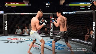 EA SPORTS UFC 5  doctor stoppage online [upl. by Nomelc]