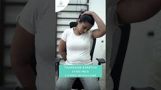 Morning Neck Stiffness GONE 4 Amazing Stretches For Your Tight Stiff Neck THIS WORKS [upl. by Annotahs251]