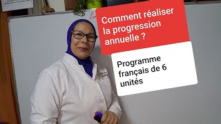 Progression annuelle français dun programme de 6 unités ExempleLe nouveau vivre le français CM1 [upl. by Norha]