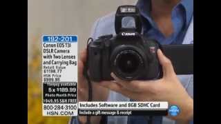 Canon EOS Rebel T3i 18MP DSLR Camera with 1855mm and 75 [upl. by Slayton246]